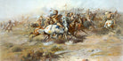 Charles Marion Russell, Fine Art Print : The Custer Fight