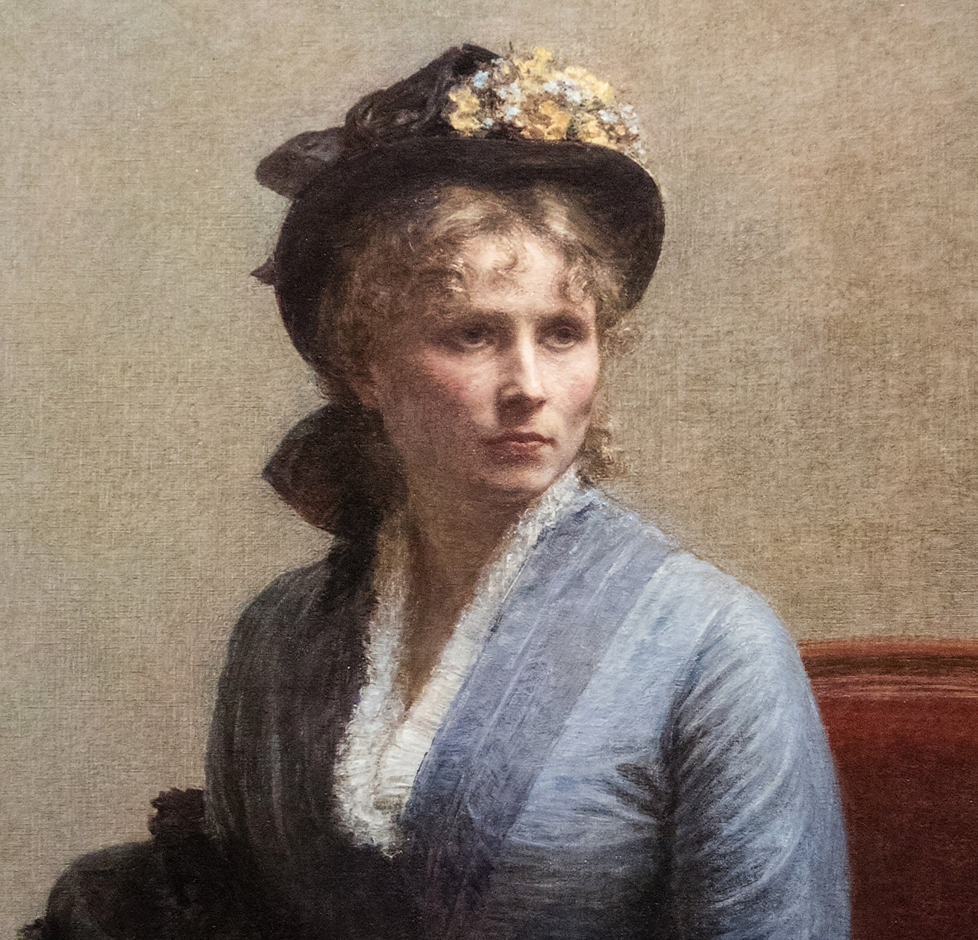 Henri Fantin-Latour Fine Art Print, Charlotte Dubourg Portrait