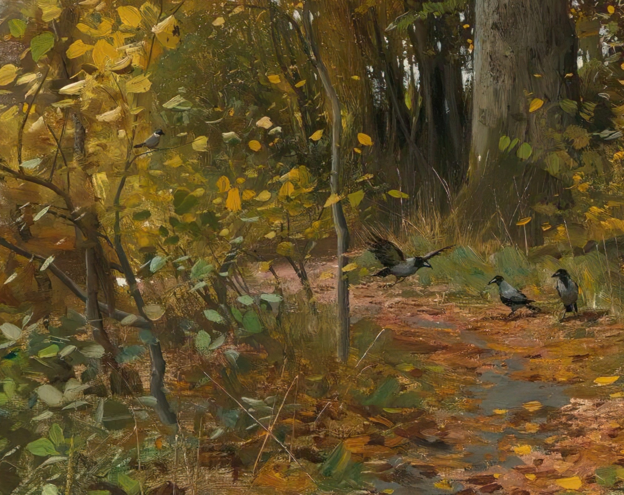 Charlottendun Forest, Peder Mørk Mønsted Fine Art Print