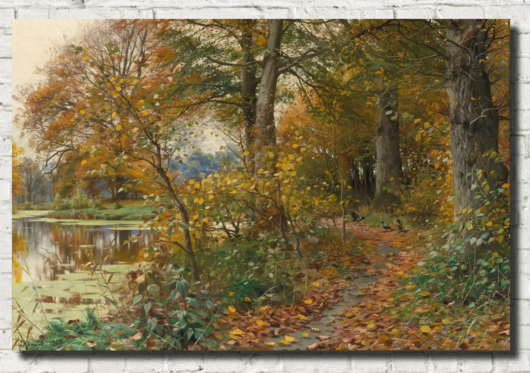 Charlottendun Forest, Peder Mørk Mønsted Fine Art Print