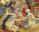 Chess Players, Biskra, Frederick Arthur Bridgman Fine Art Print