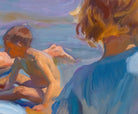 Children On The Beach, Valencia, Joaquín Sorolla Fine Art Print