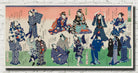 Toyohara Kunichika, Japanese Art Print : Song and Dance