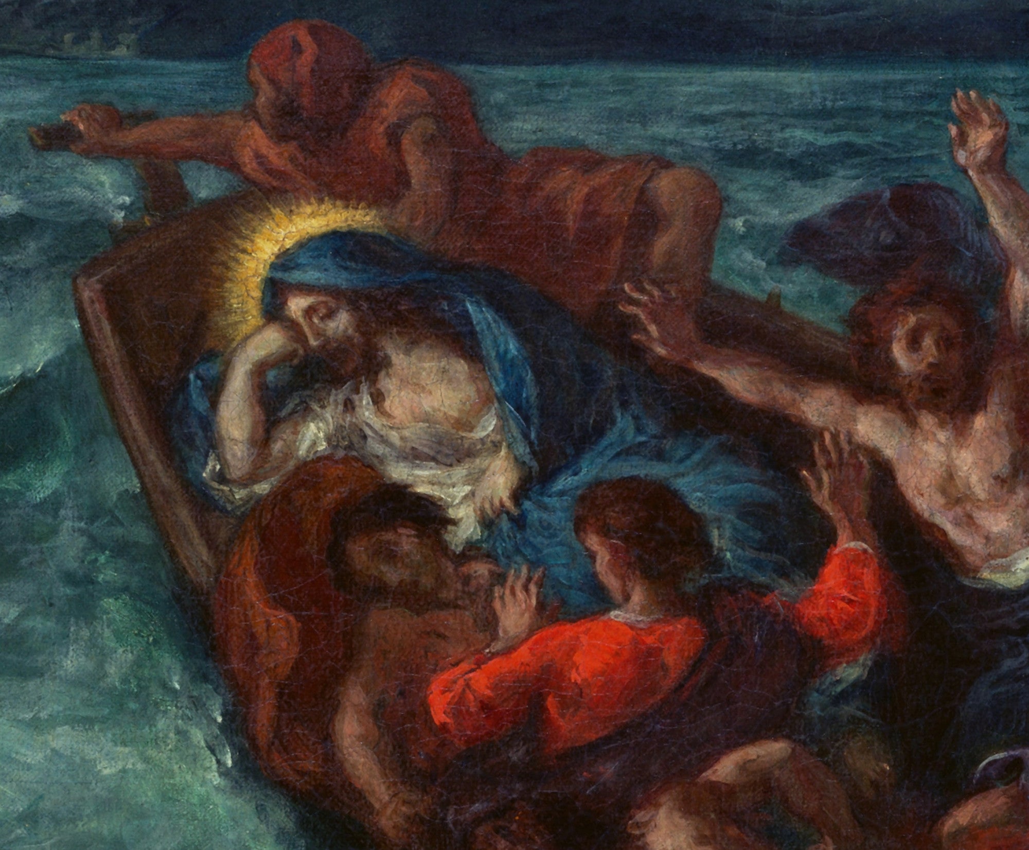 Christ Asleep during the Tempest, Eugène Delacroix Fine Art Print