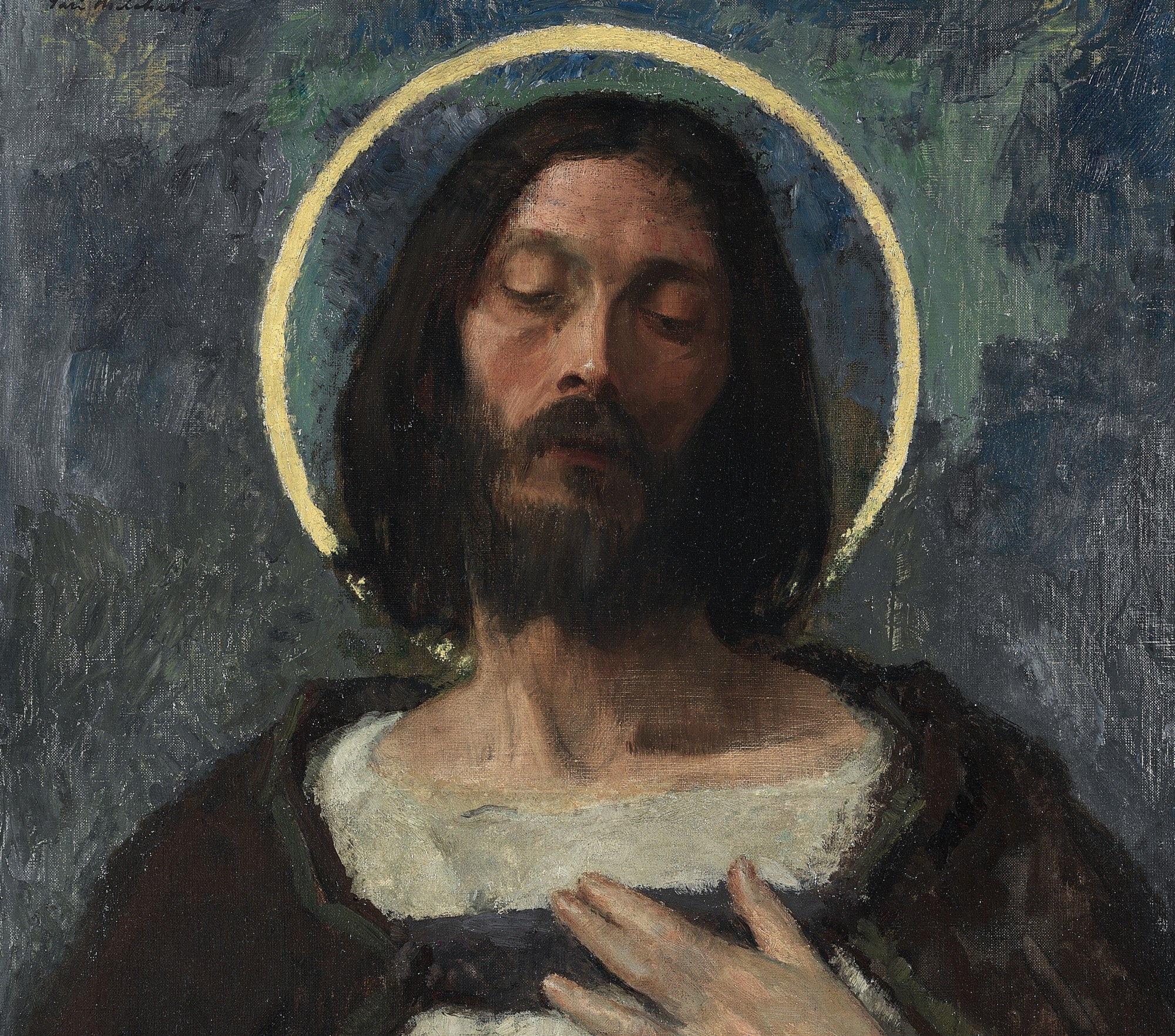 Christ, Gari Melchers Fine Art Print
