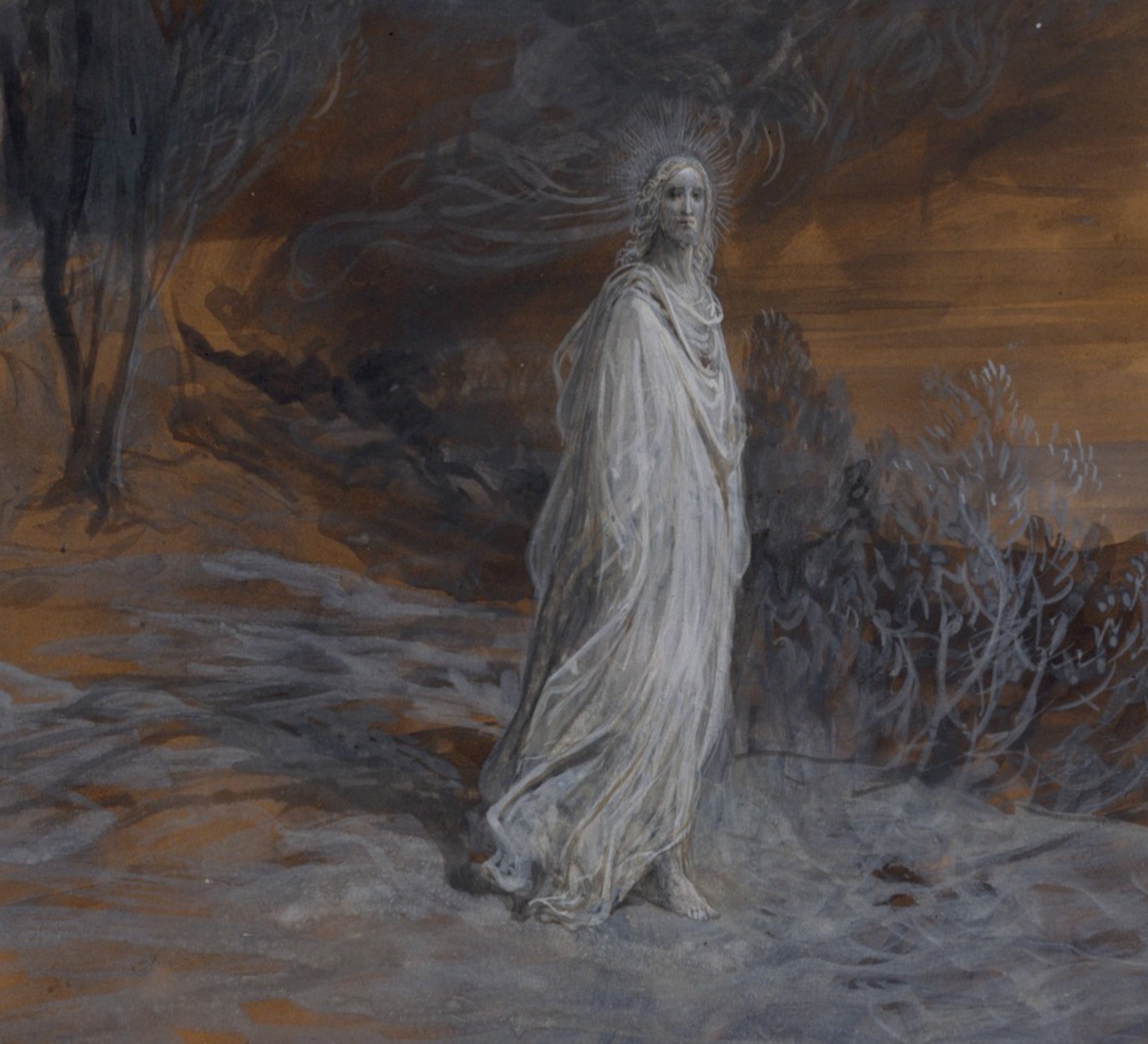 Gustave Dore Fine Art Print : Christ Coming Out of the Tomb
