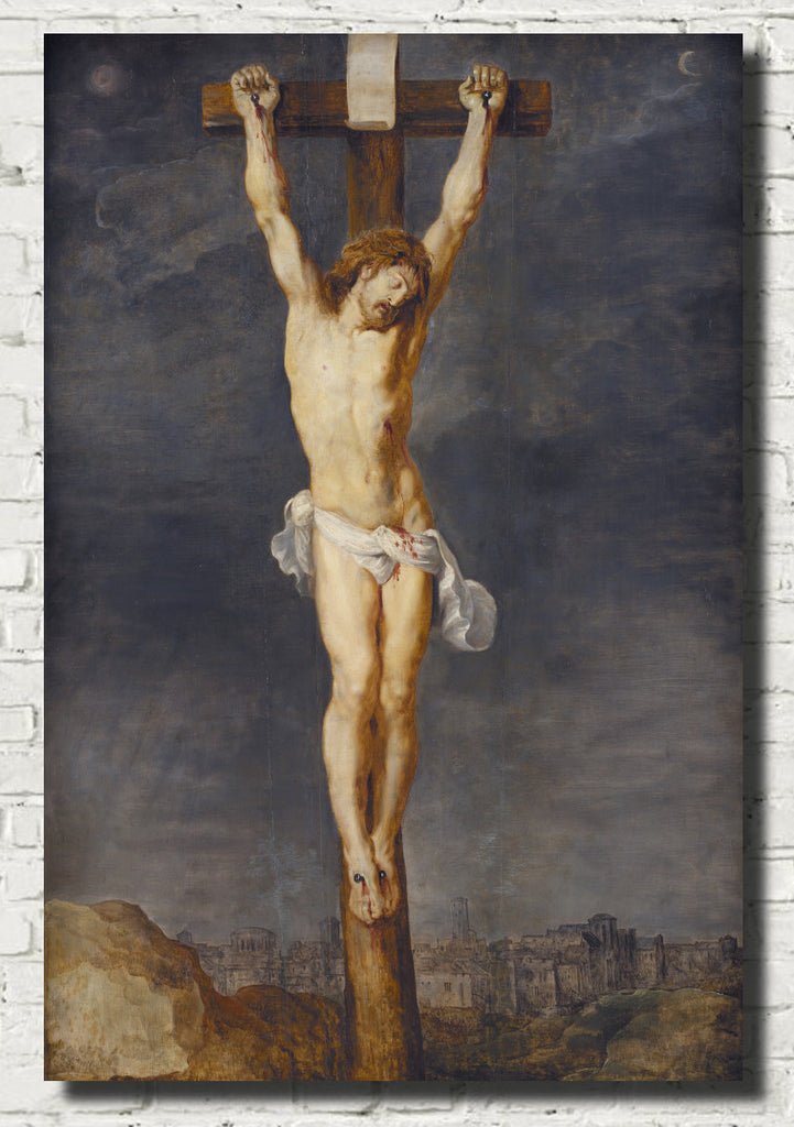 Christ on the Cross, Peter Paul Rubens Fine Art Print