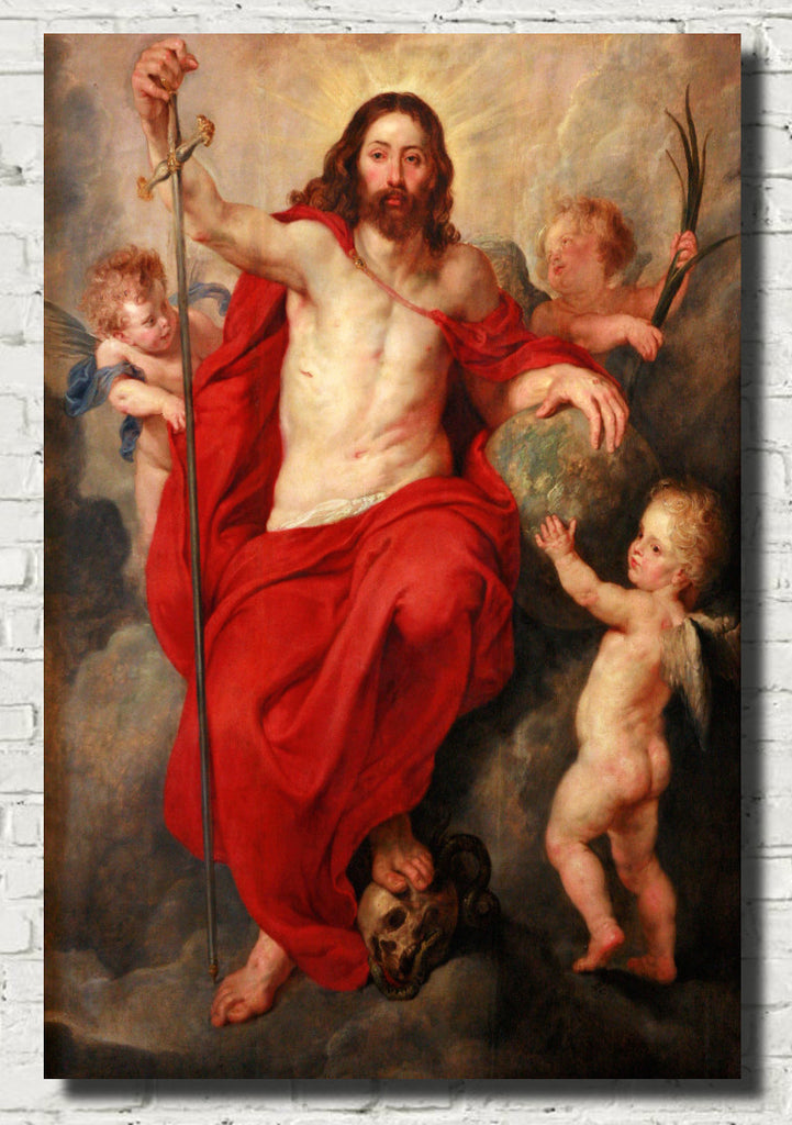 Christ triumphing over Death and Sin, Peter Paul Rubens Fine Art Print