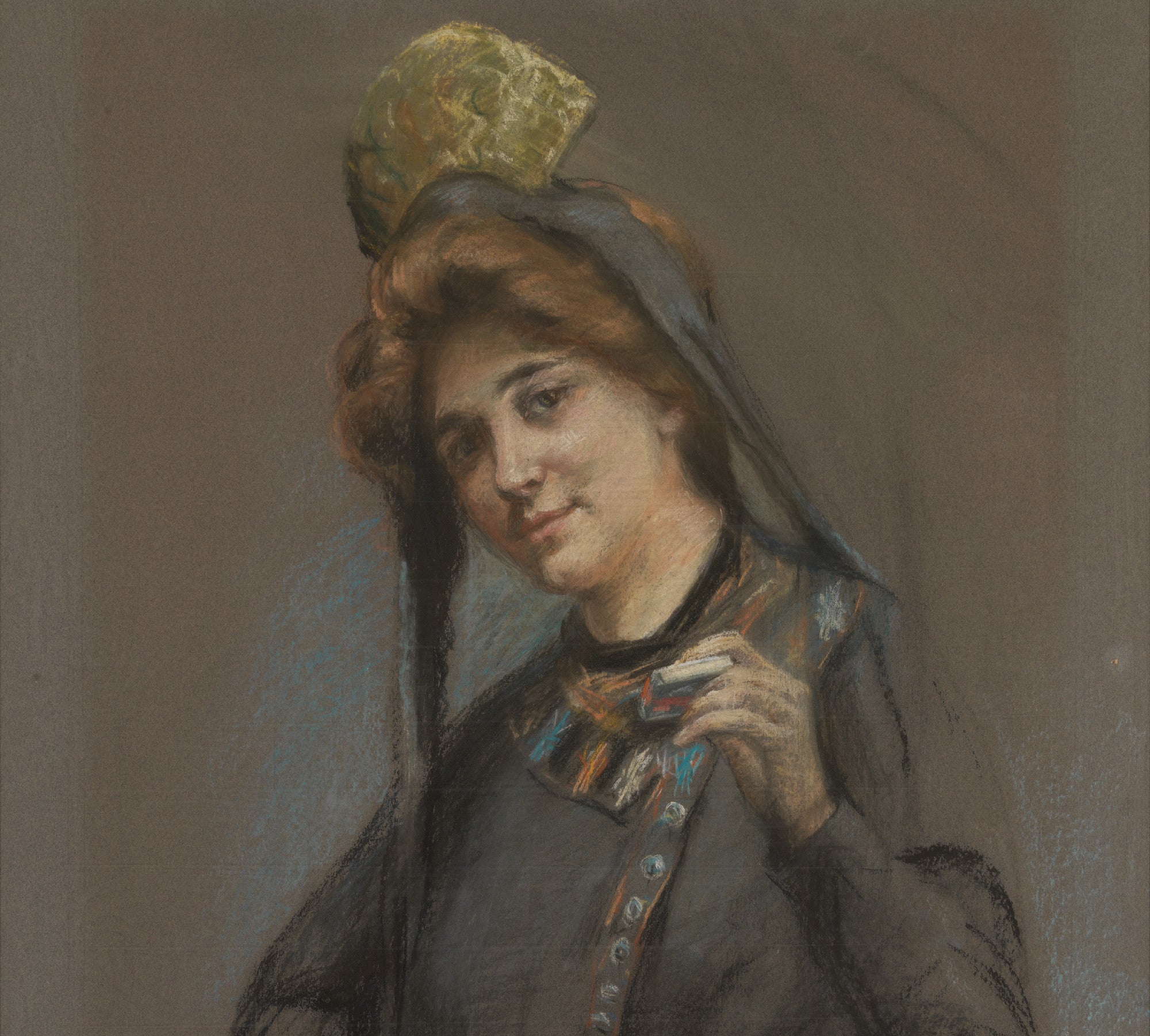 Cigarette, Alice Pike Barney Fine Art Print