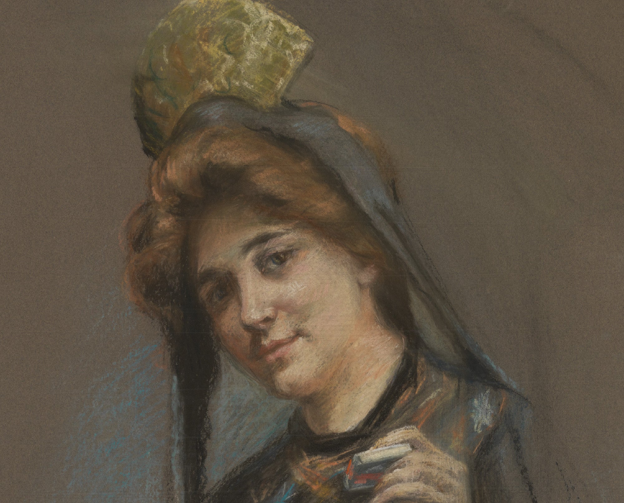 Cigarette, Alice Pike Barney Fine Art Print