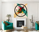 Circles in a Circle, Wassily Kandinsky Abstract Fine Art Print