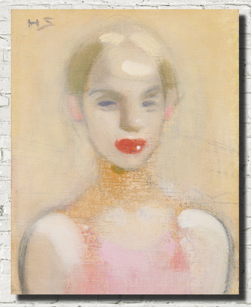 Helene Schjerfbeck Fine Art Print, Circus Girl