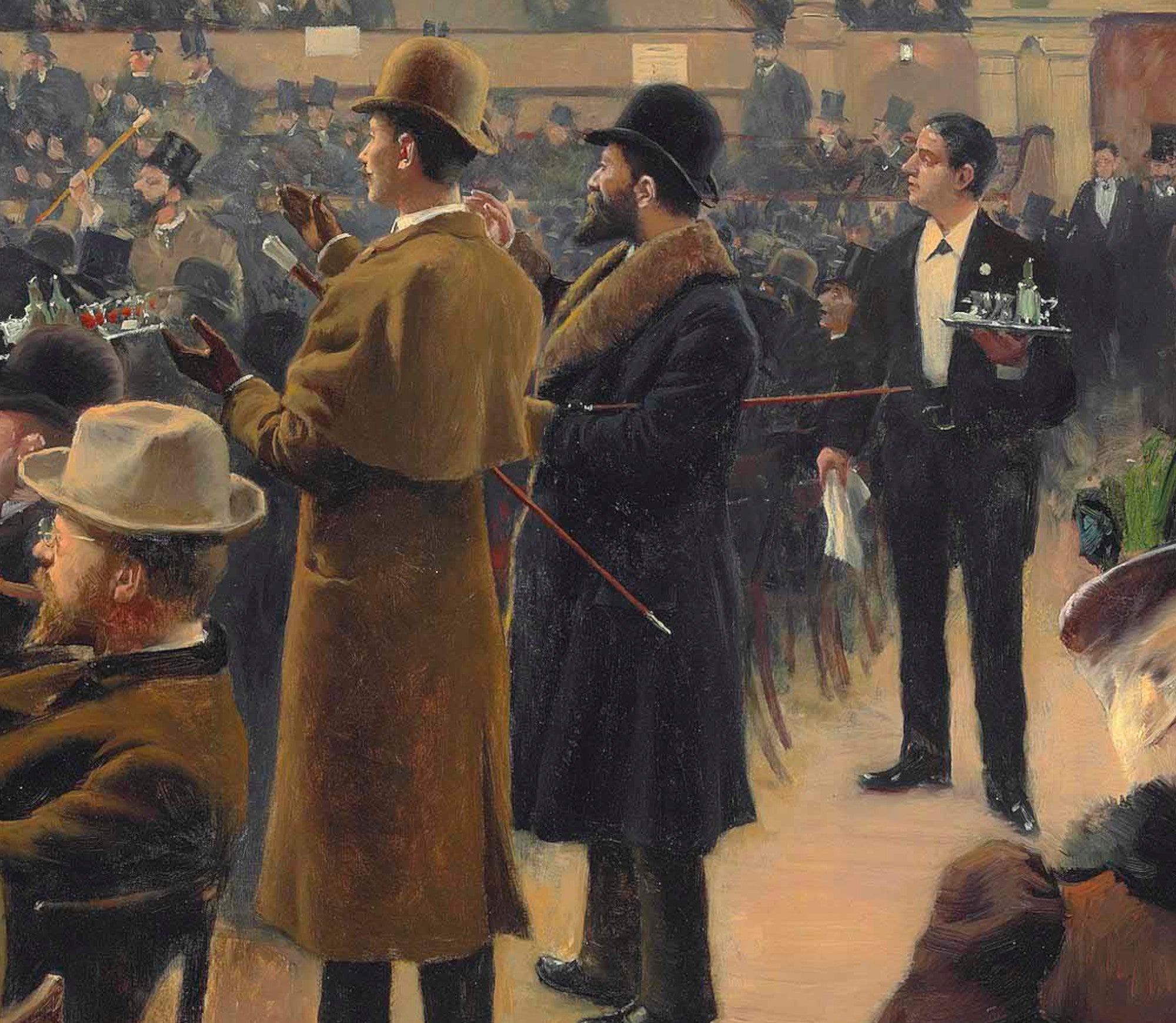 Paul Gustav Fischer Fine Art Print, Circus Building, Copenhagen