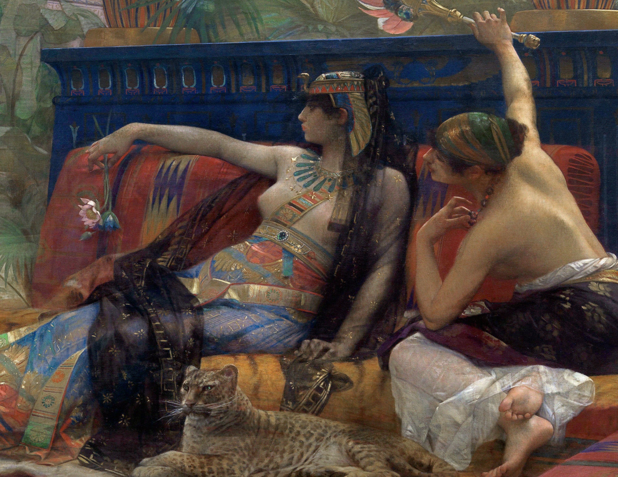 Alexandre Cabanel Fine Art Print, Cleopatra Testing Poison