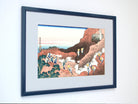 36 Views of Mount Fuji, Climbing on Mt. Fuji, Katsushika Hokusai, Japanese Print