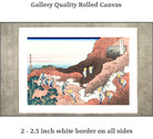 36 Views of Mount Fuji, Climbing on Mt. Fuji, Katsushika Hokusai, Japanese Print