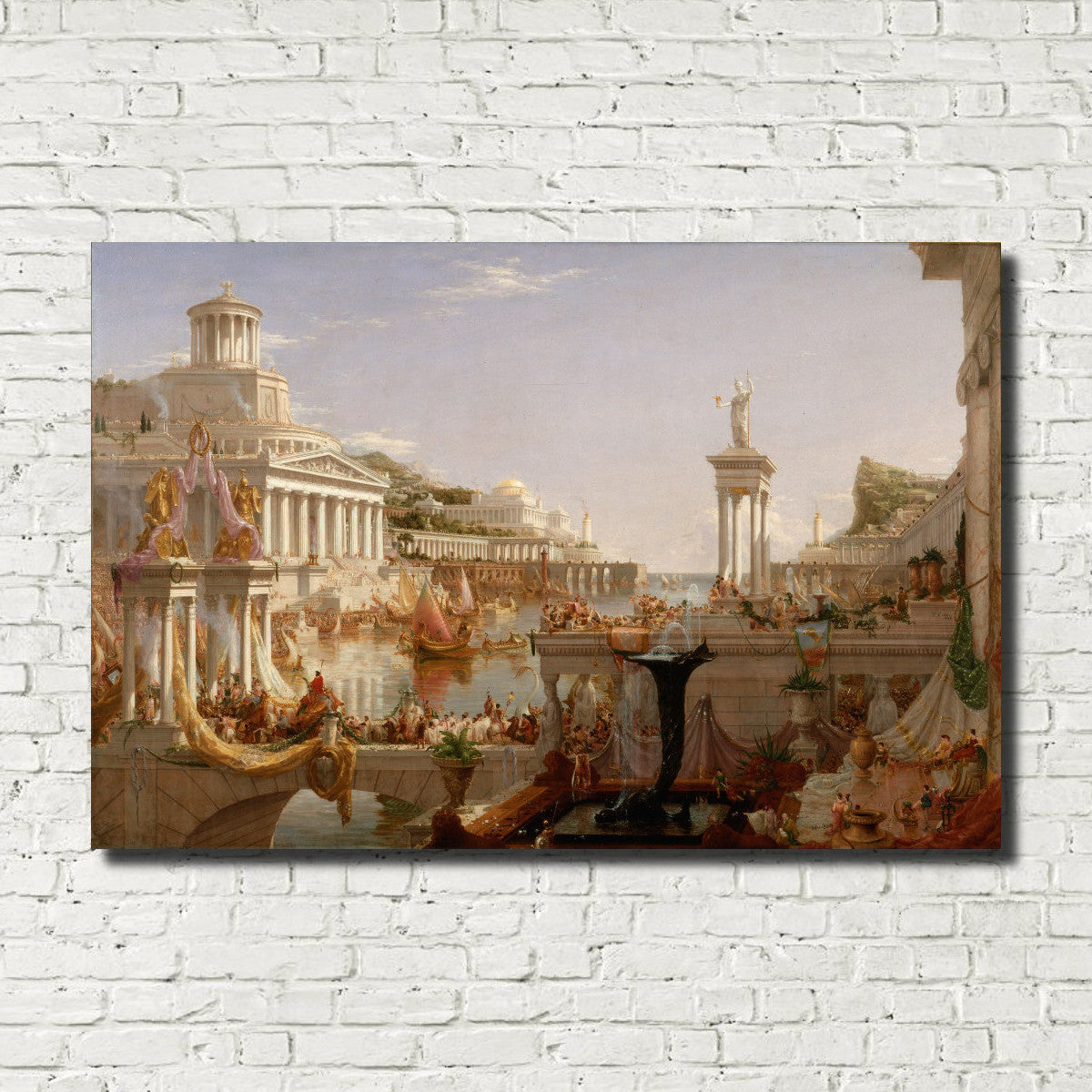 Thomas Cole, Old Masters Fine Art Print, The Consummation