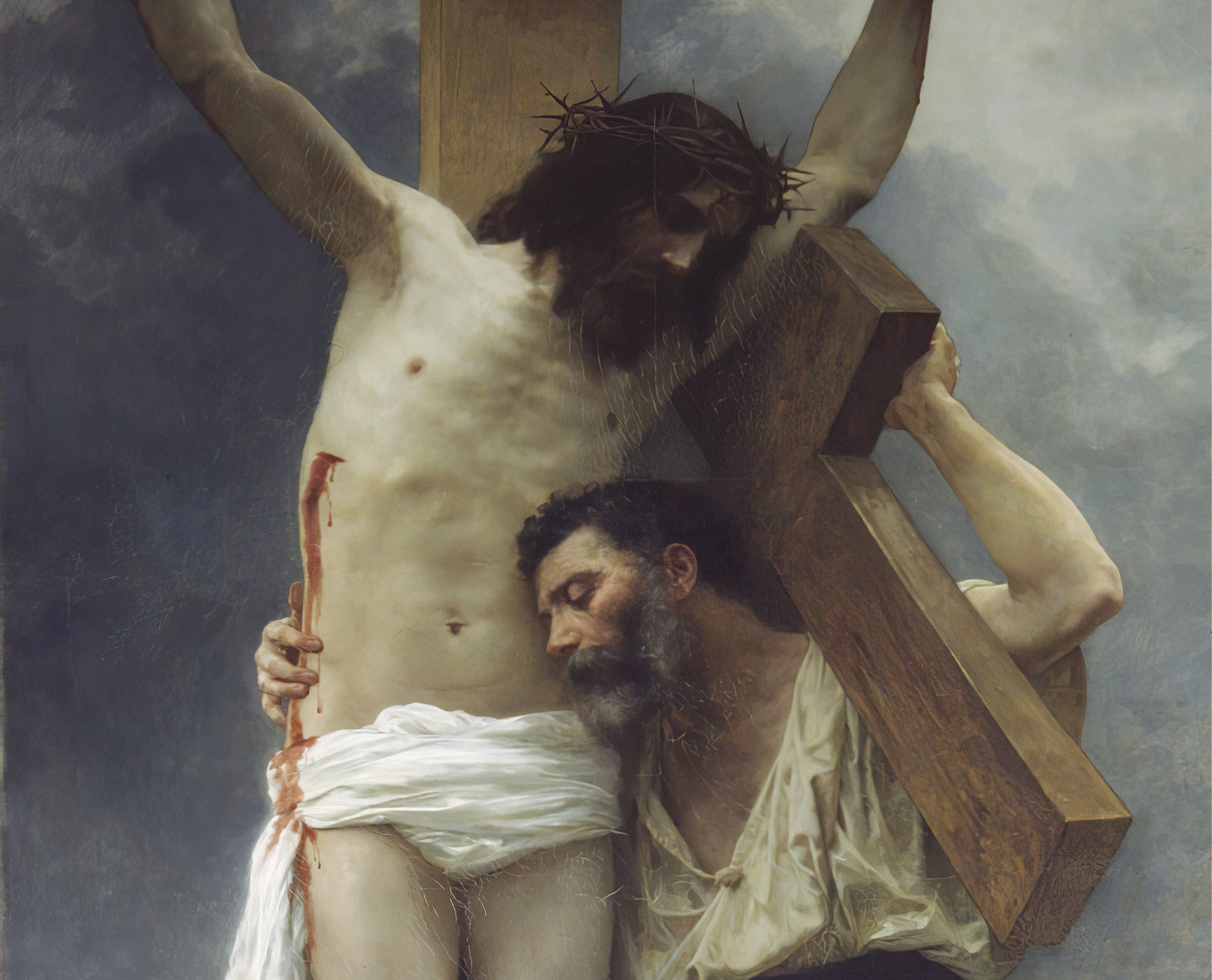 Compassion, William-Adolphe Bouguereau Fine Art Print