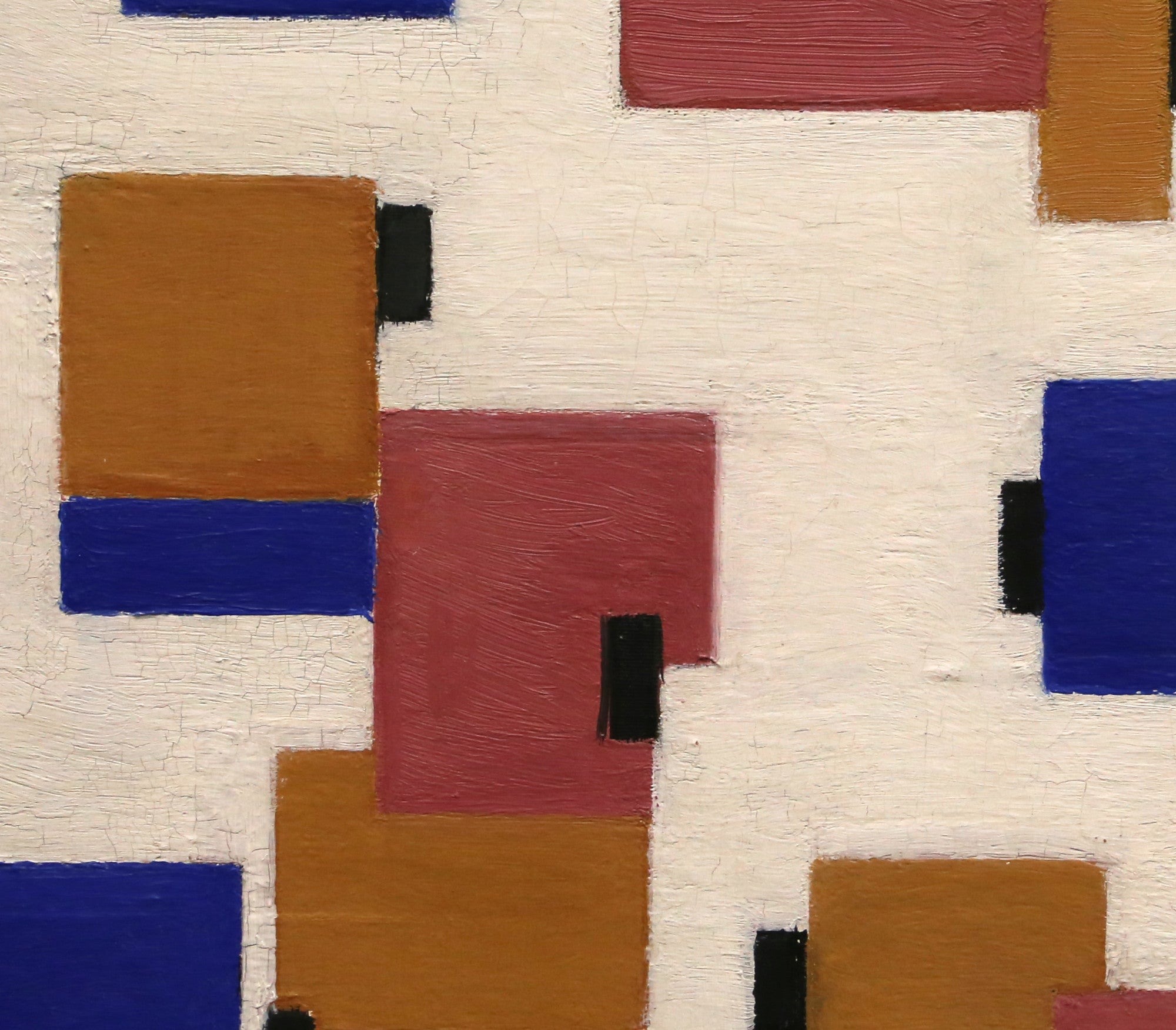 Piet Mondrian Abstract Fine Art Print, Composition B