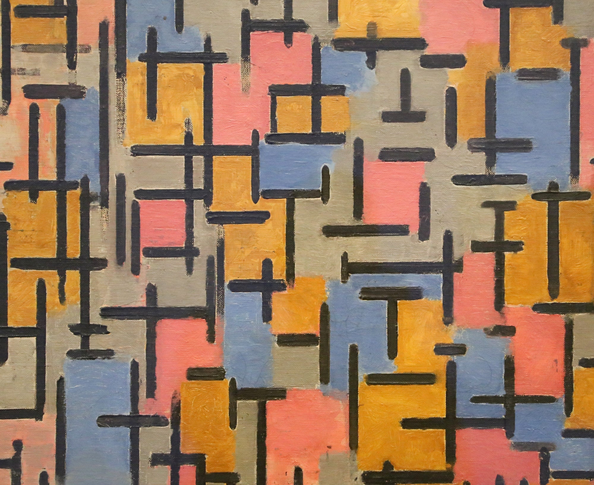 Piet Mondrian Abstract Fine Art Print, Composition II