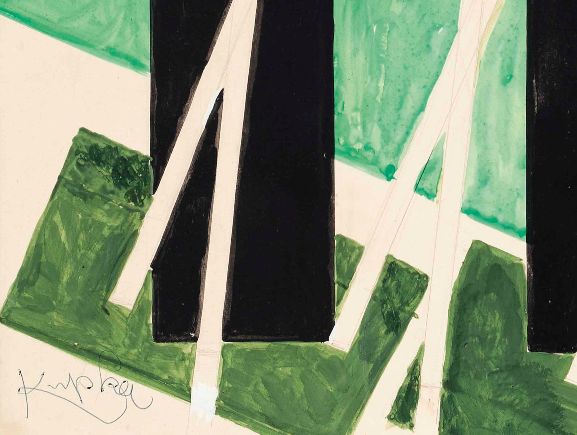 Frantisek Kupka Fine Art Print, Abstract Composition