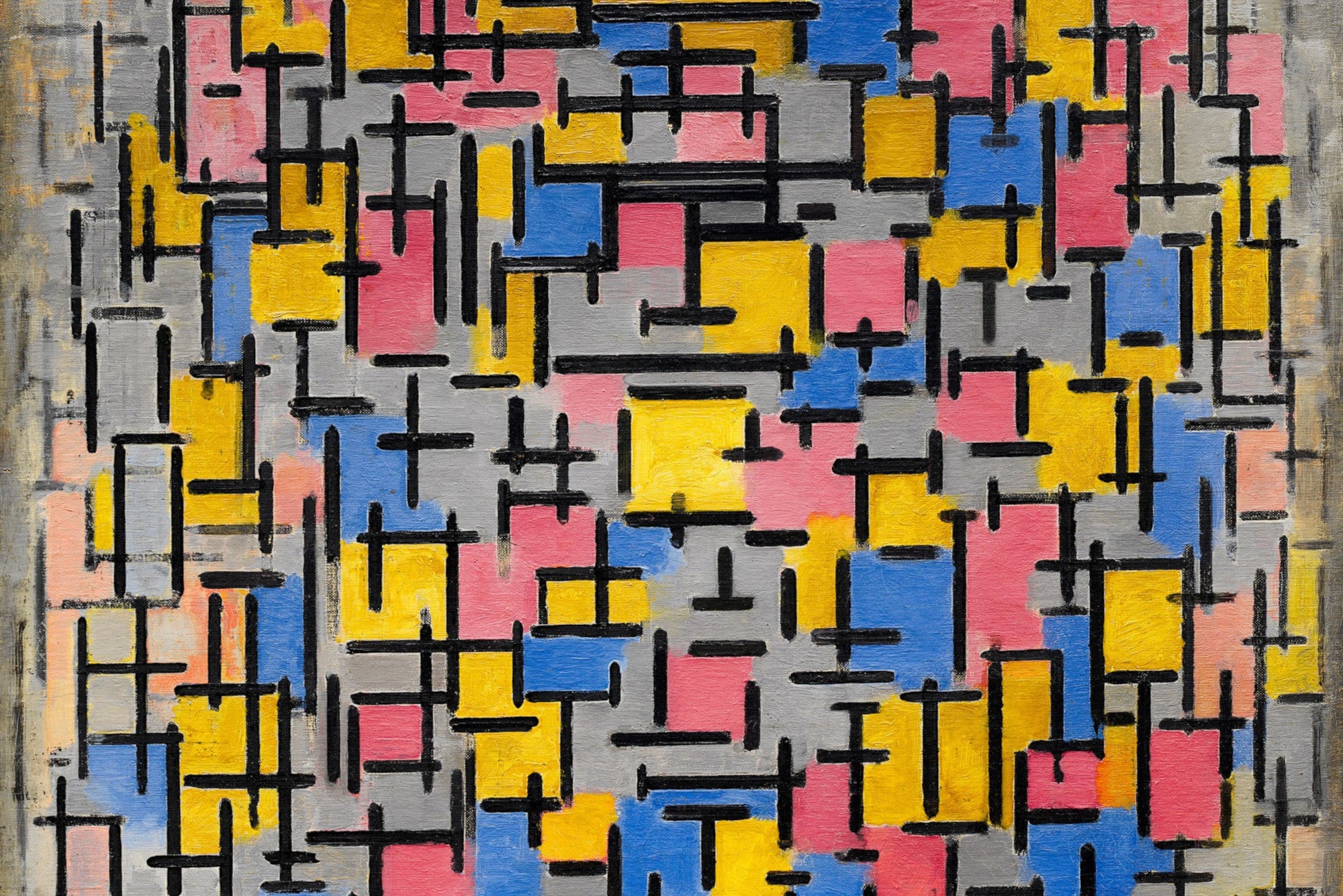 Piet Mondrian Abstract Fine Art Print, Composition