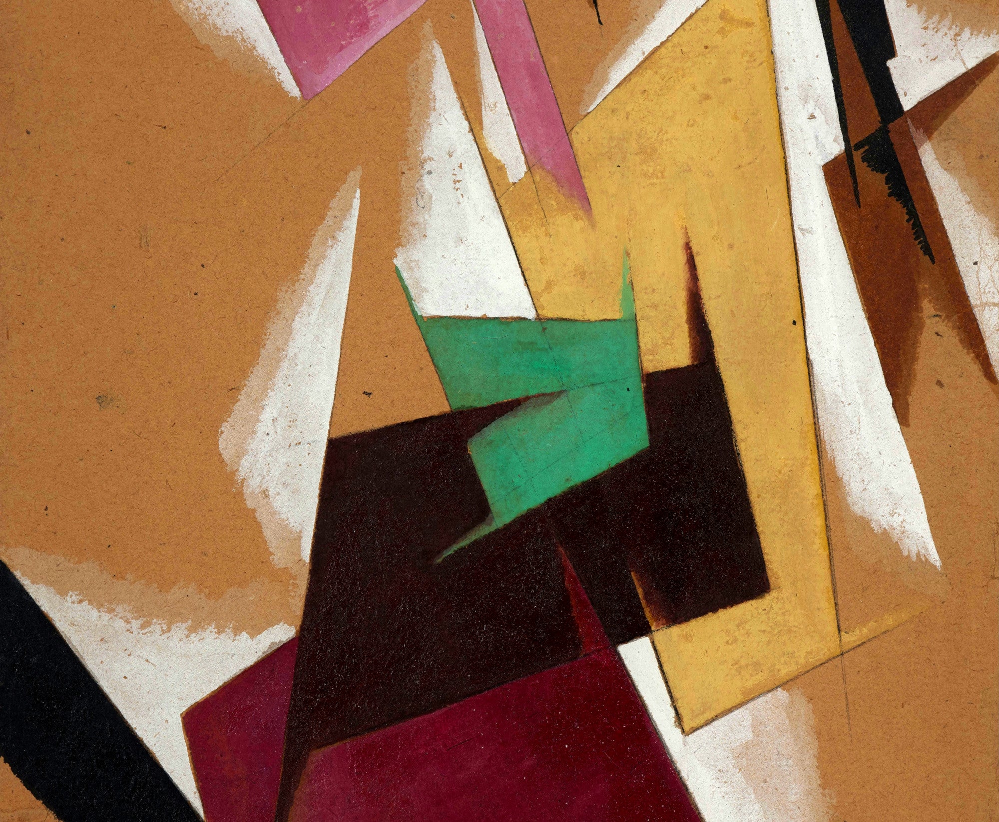 Lyubov Popova Abstract Fine Art Print, Geometric Composition
