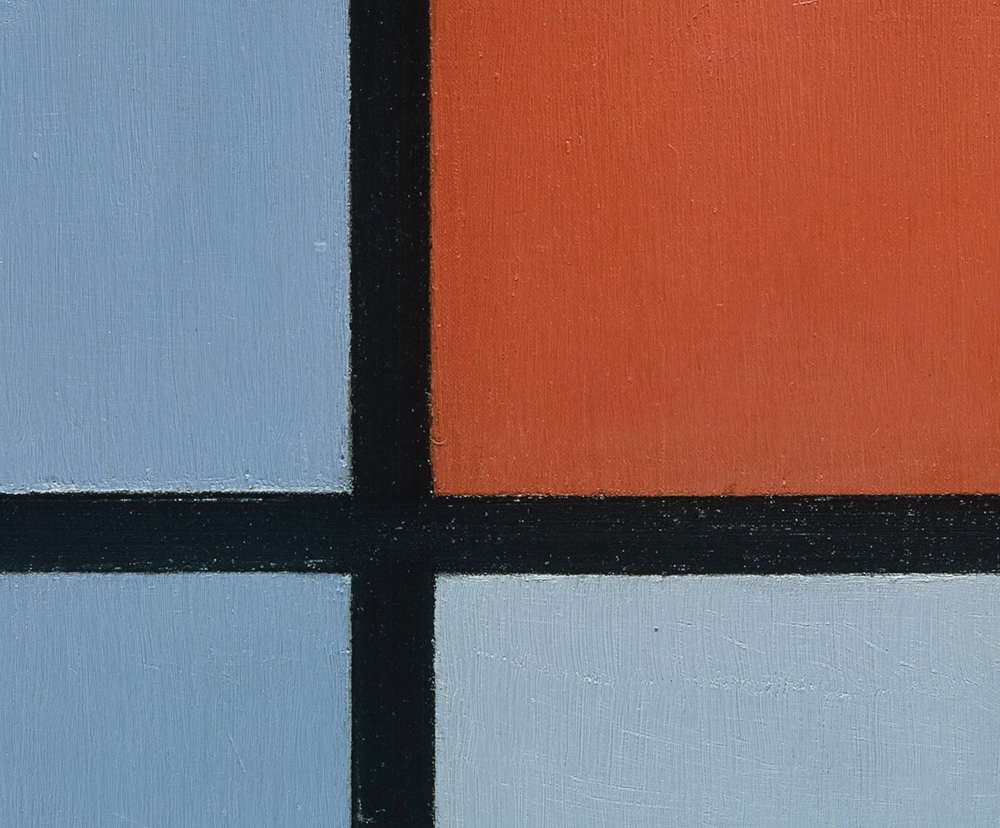 Composition (1921), Piet Mondrian Abstract Fine Art Print