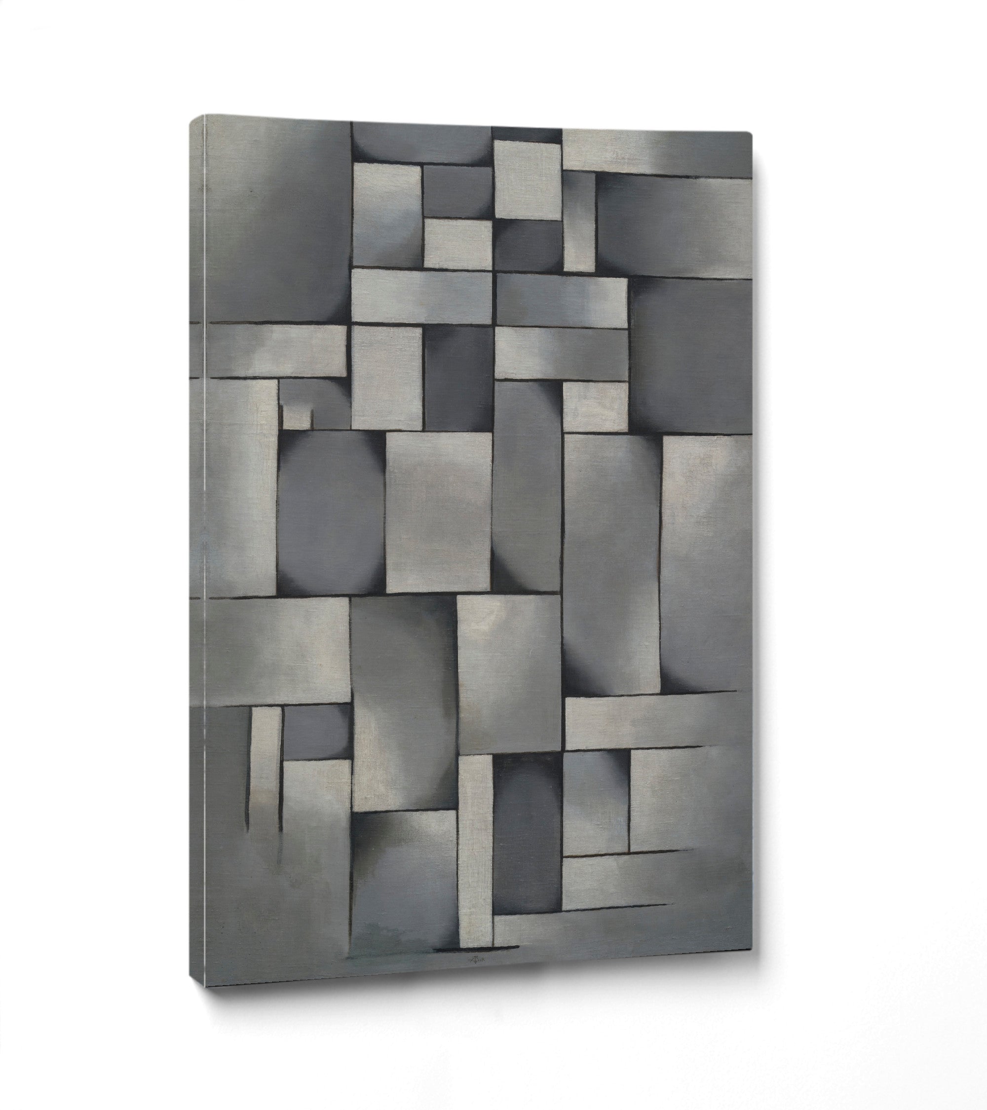 Abstract Composition in Gray, Theo van Doesburg