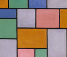 Abstract Composition in dissonances, Theo van Doesburg