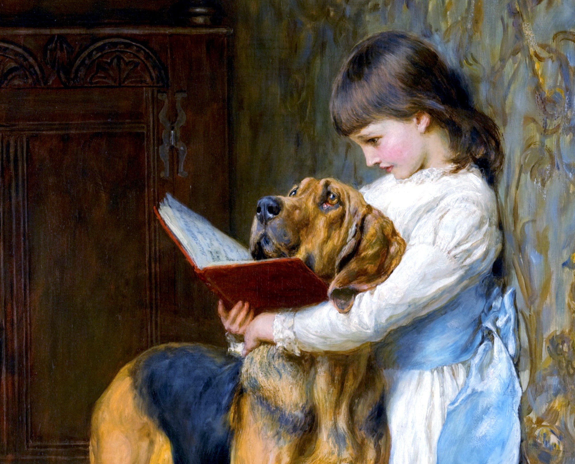 Briton Rivière Fine Art Print, Compulsory Education