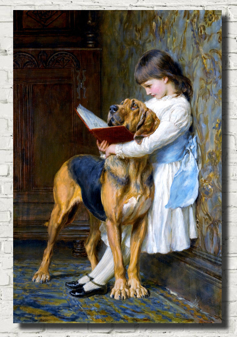 Briton Rivière Fine Art Print, Compulsory Education