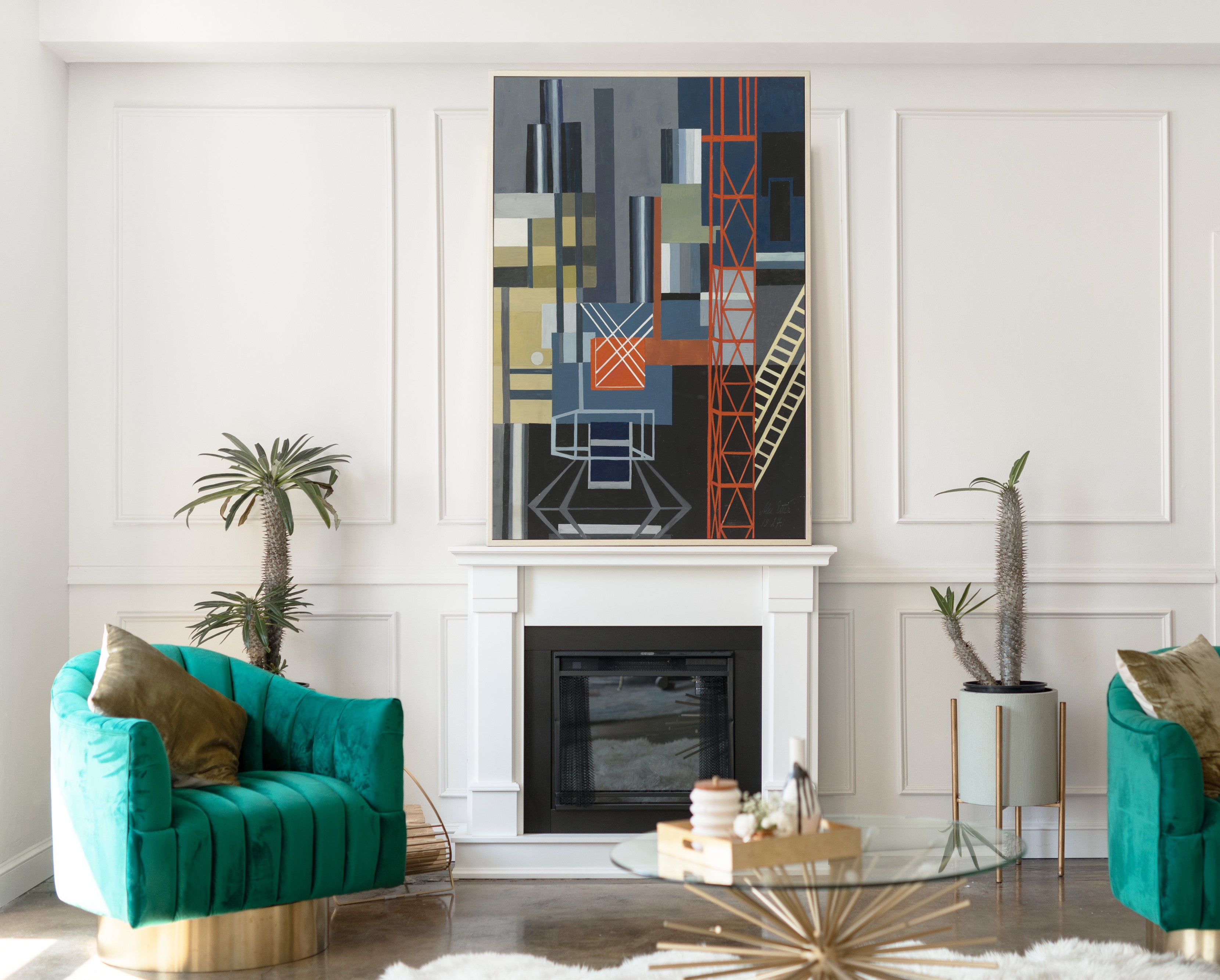 Constructivist Stage Design, Aleksandra Ekster Abstract Print