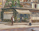 Frederic Anatole Houbron Fine Art Print, Corner rue Mabillon and rue Clément, in 1907. 5th and 6th arrondissements