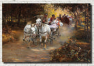 Alfred Kowalski Fine Art Print, Country Wedding