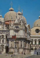 Martin Rico Fine Art Print : Courtyard of the Palace of the Dux of Venice