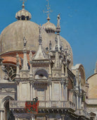 Martin Rico Fine Art Print : Courtyard of the Palace of the Dux of Venice