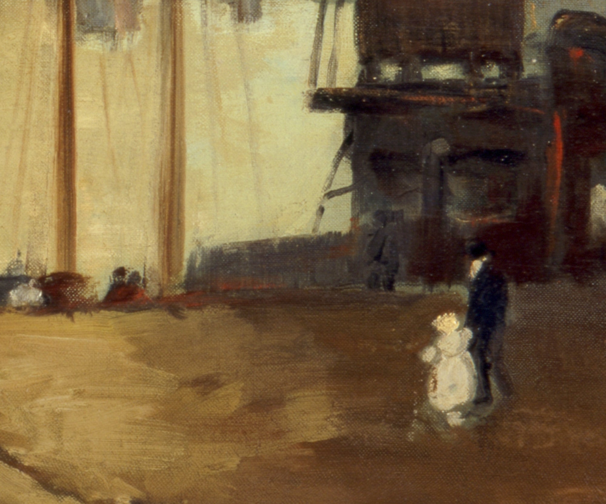 Cumulus Clouds, East River, Robert Henri Fine Art Print