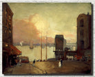 Cumulus Clouds, East River, Robert Henri Fine Art Print