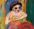 Ernst Ludwig Kirchner Expressionism Fine Art Print, Czardas dancers