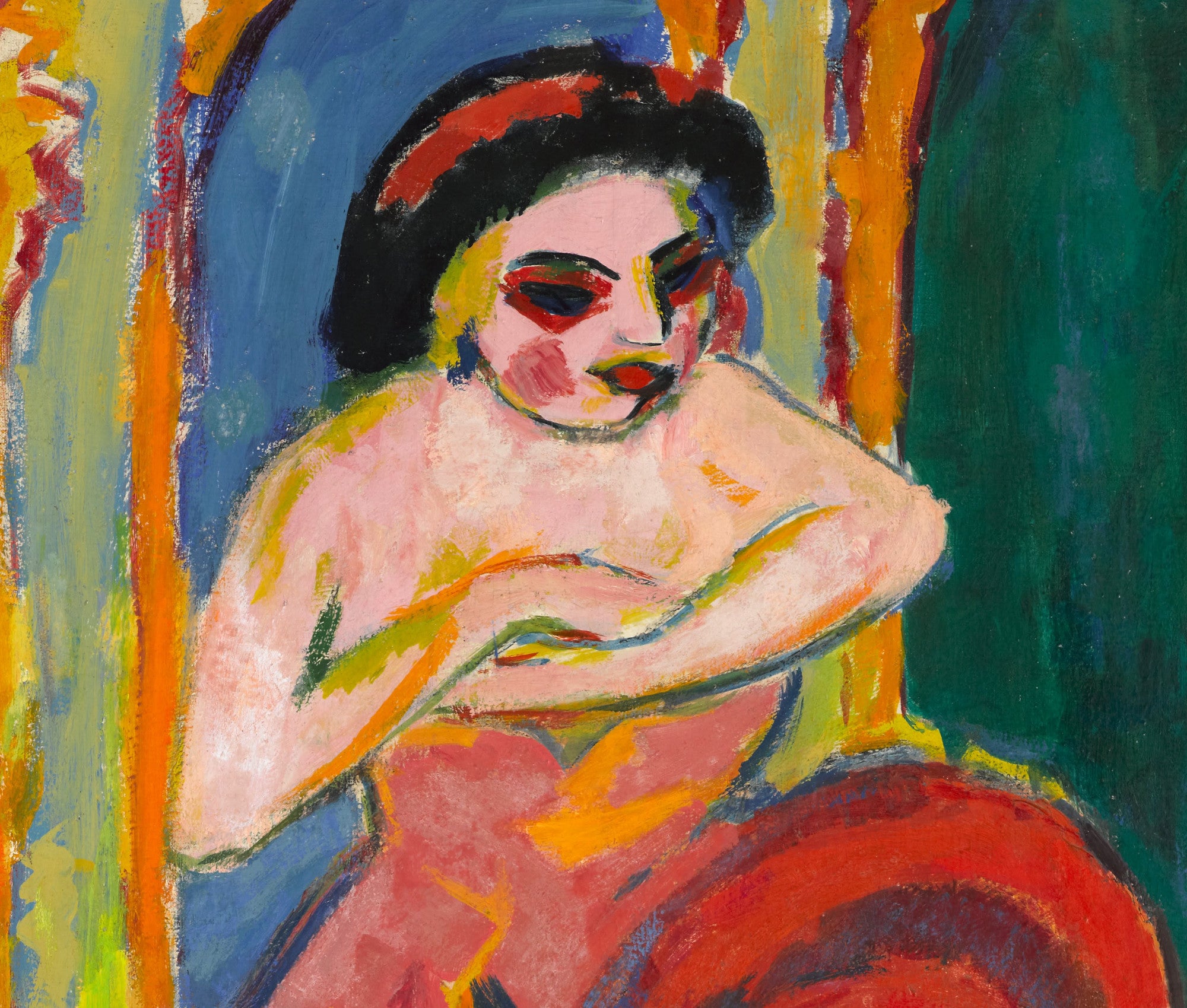 Ernst Ludwig Kirchner Expressionism Fine Art Print, Czardas dancers