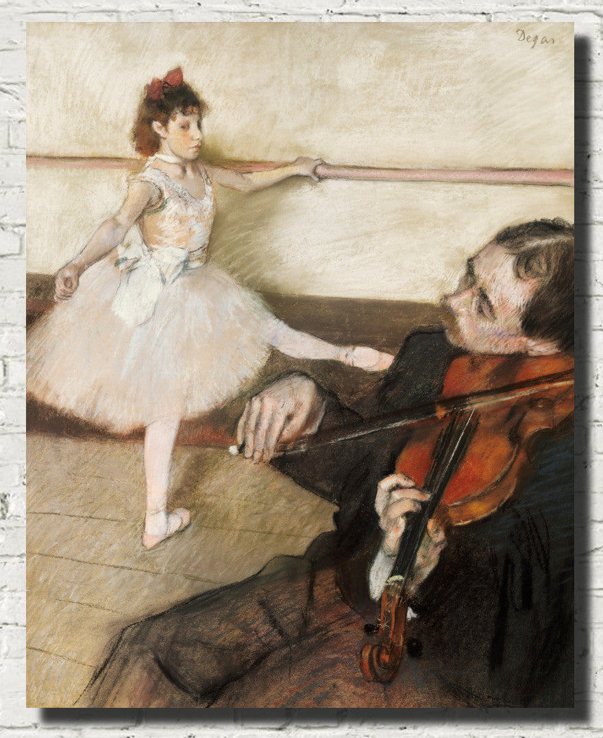 Edgar Degas, Fine Art Print : Dance Lesson