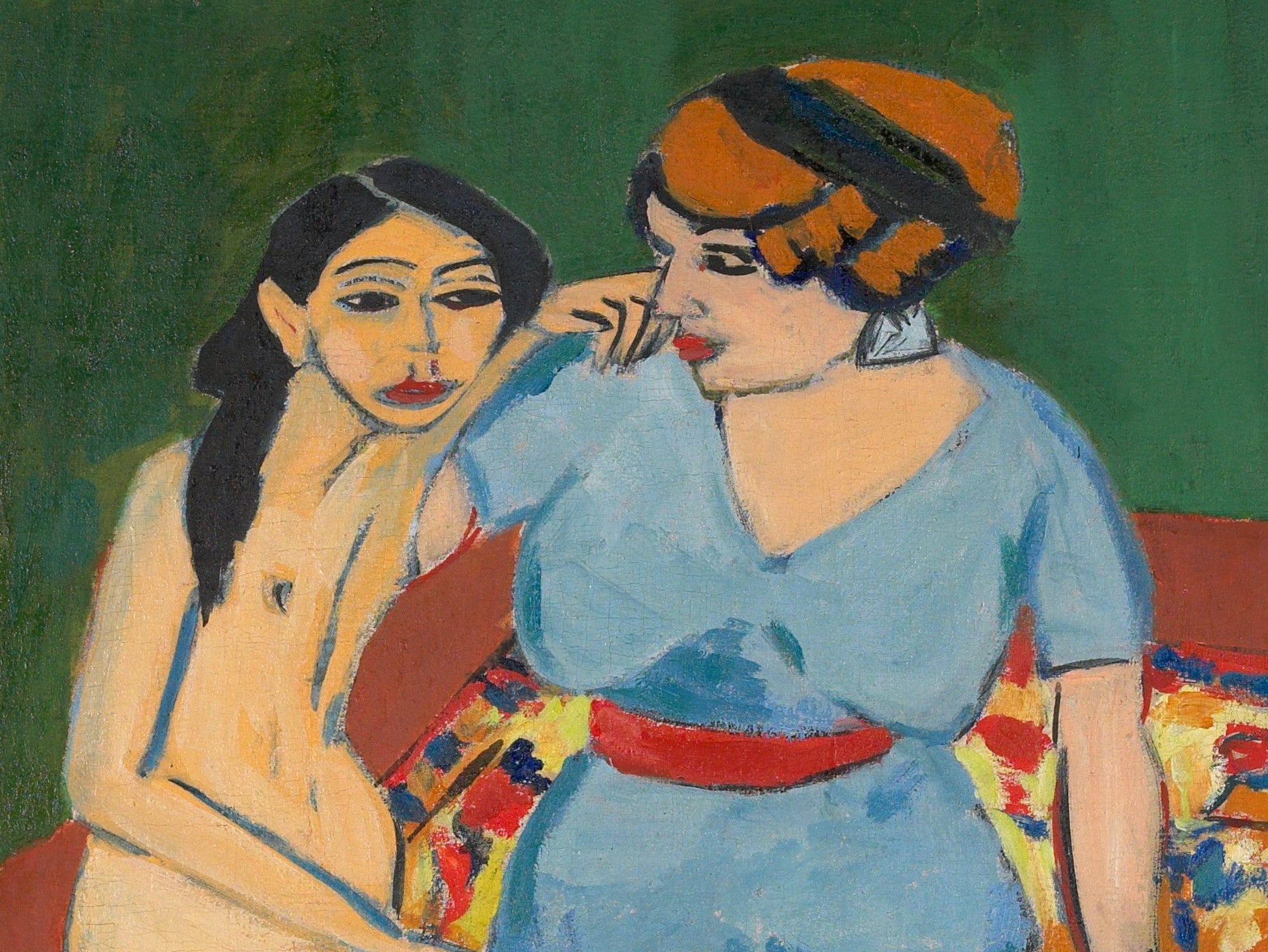 Ernst Ludwig Kirchner Expressionism Fine Art Print, Dance Training