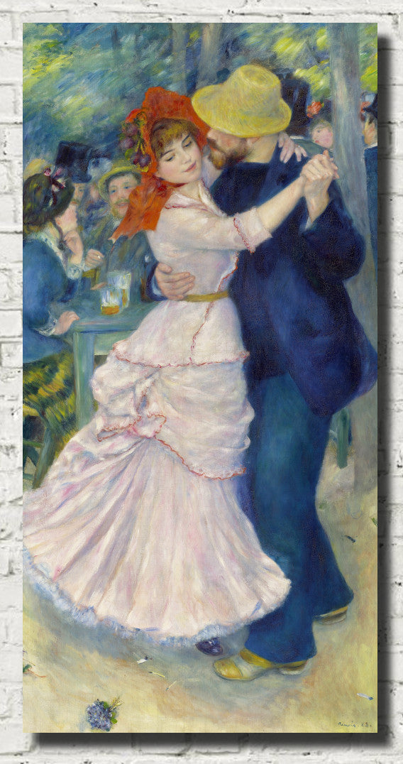 Dance at Bougival, Pierre-Auguste Renoir