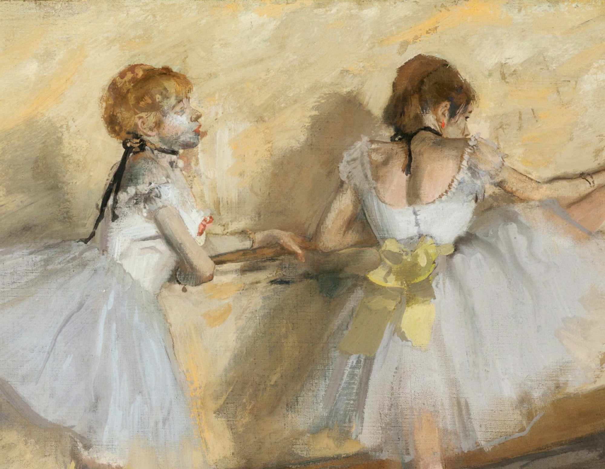 Edgar Degas, Fine Art Print : Dancers Practicing at the Barre