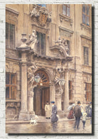 The Portal of Palais Kinsky, Vienna, Ernst Graner Fine Art Print