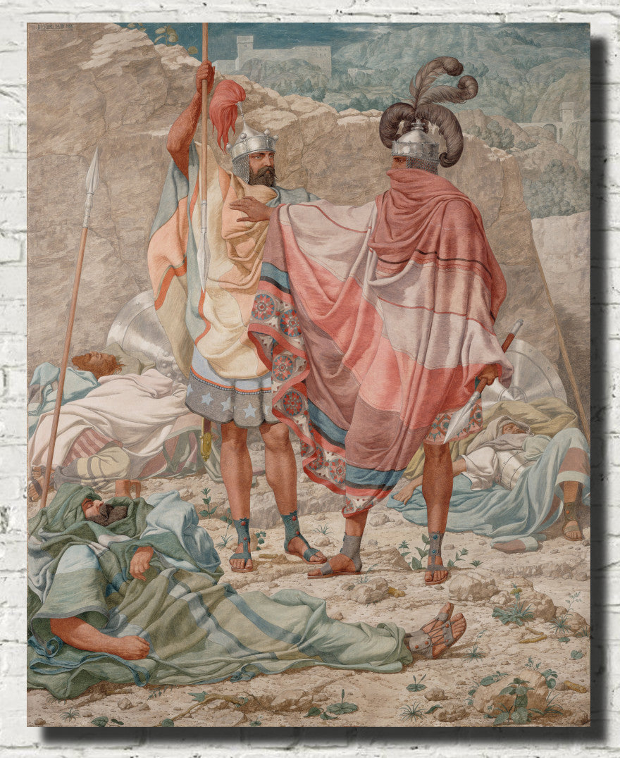 Richard Dadd Fine Art Print, David Spareth Saul's Life