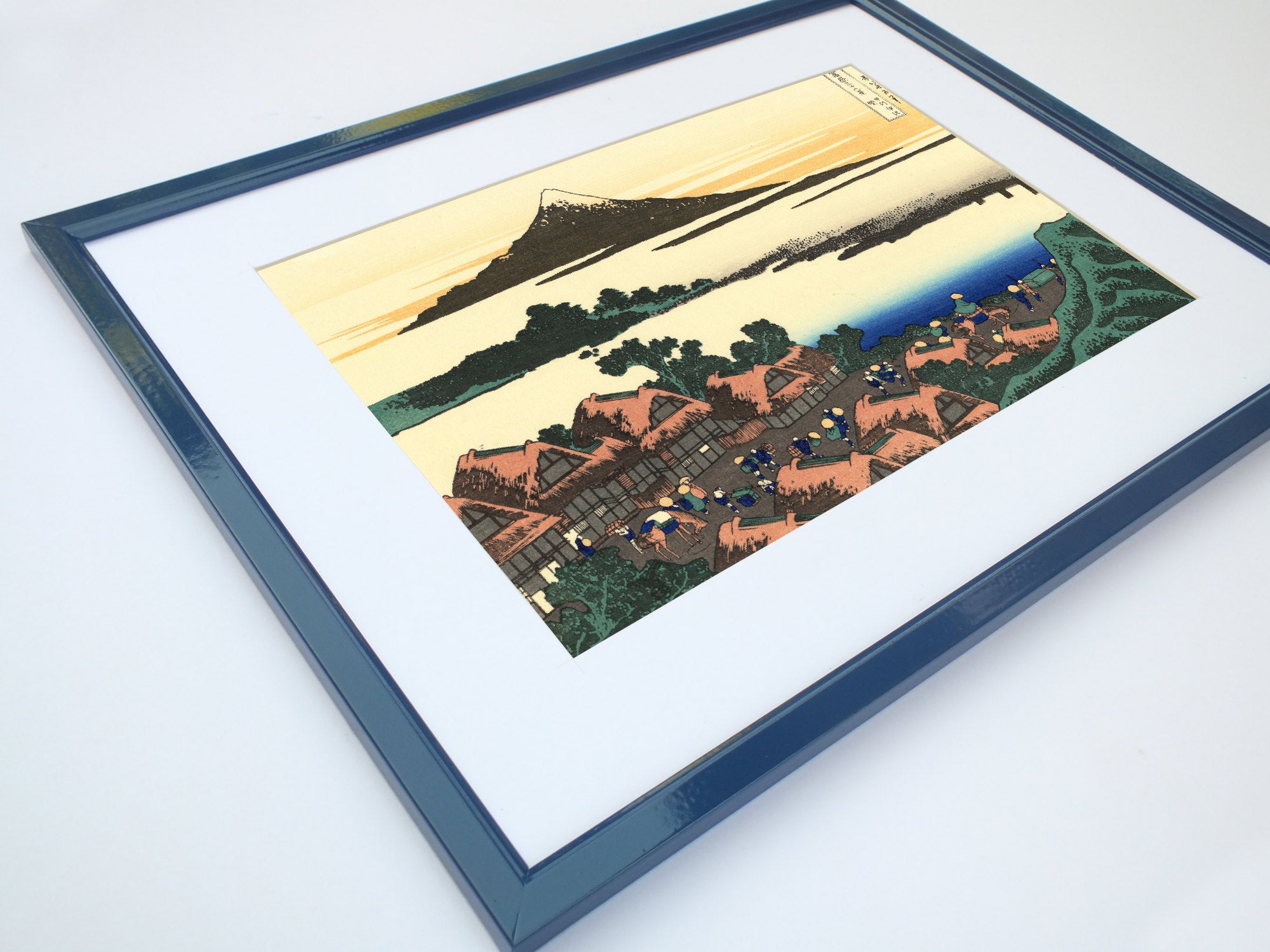 36 Views of Mount Fuji, Dawn at Isawa, Katsushika Hokusai, Japanese Print
