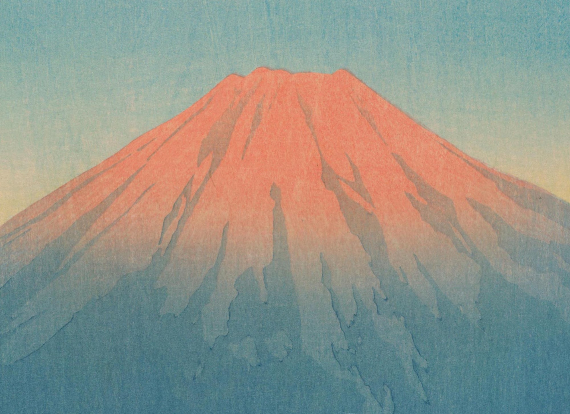 Daybreak over Lake Yamanaka, Hasui Kawase, Japanese Art Print