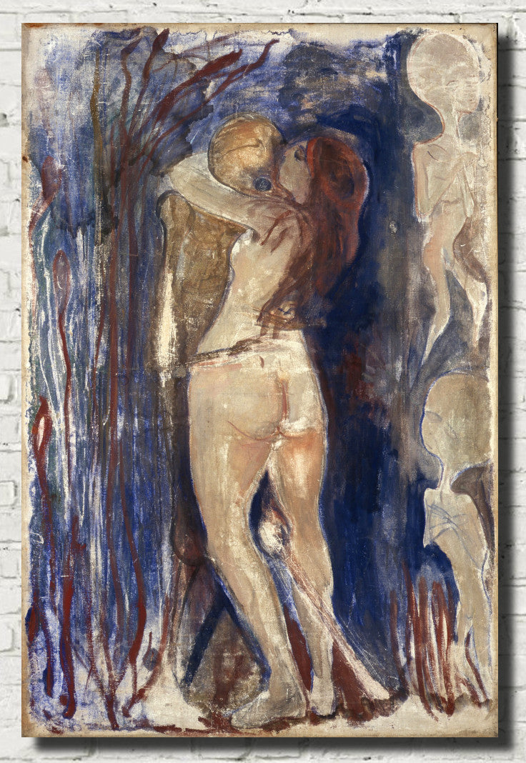 Edvard Munch Fine Art Print, Death and Life